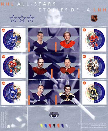 NHL All-Star Stamps