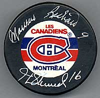 Autographed Hockey Puck