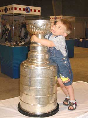 Logan Larocque and the Stanley Cup