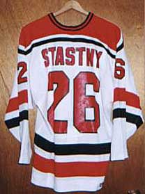 Peter Stastny Jersey Back